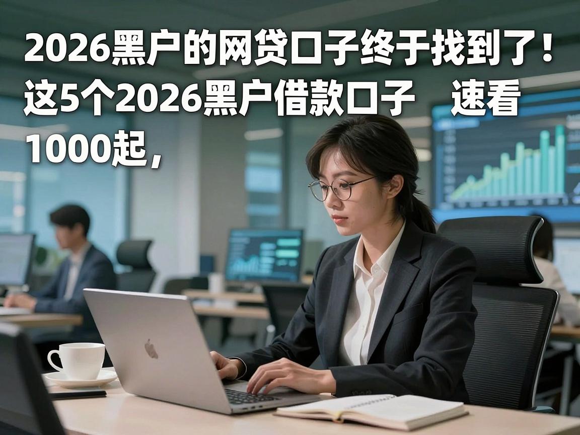 2026黑户的网贷口子终于找到了!这5个2026黑户借款口子1000起,速看