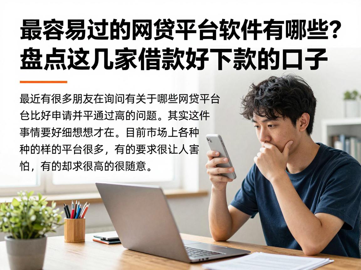 最容易过的网贷平台软件有哪些？盘点这几家借款好下款的口子
