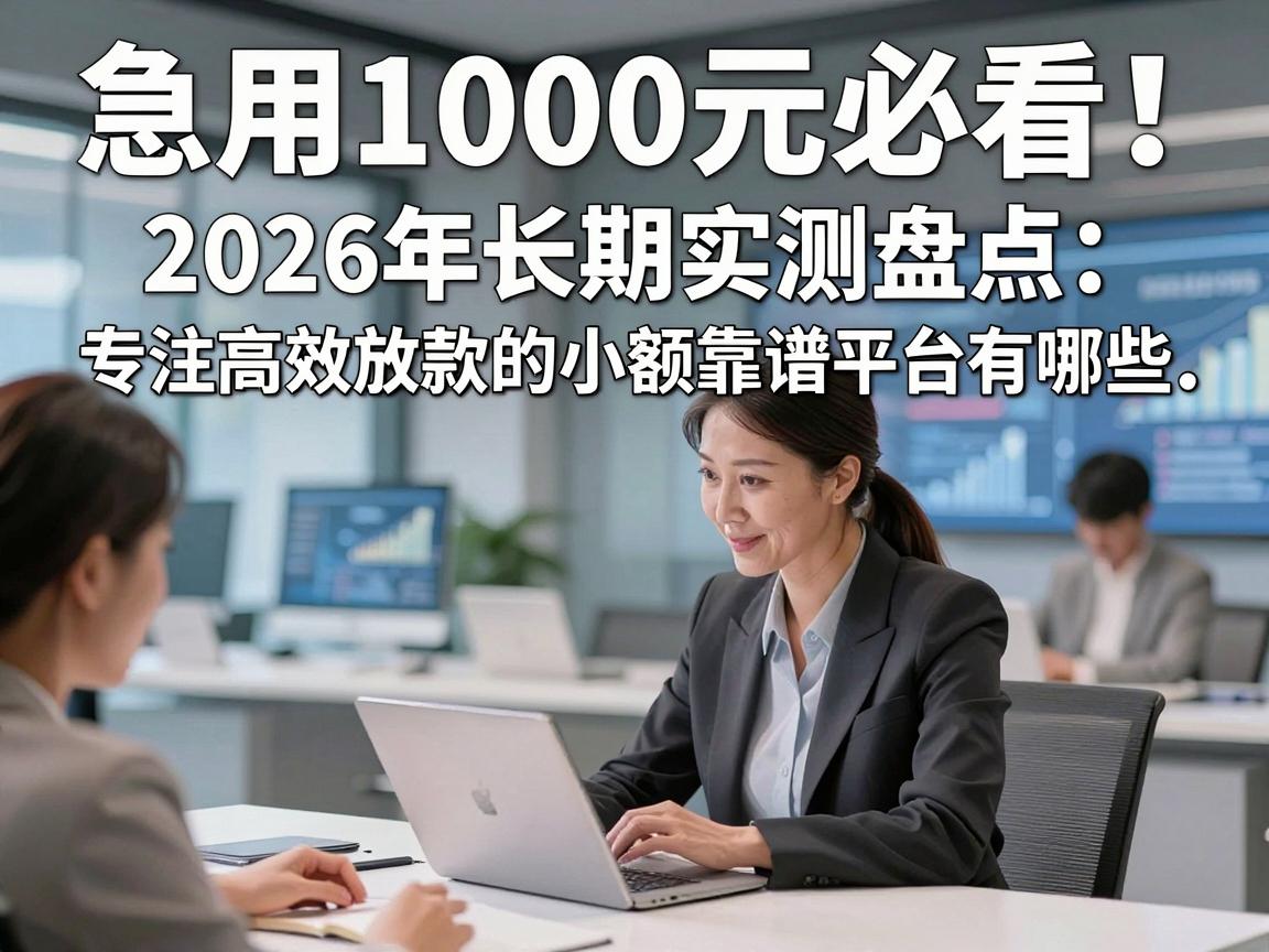 急用1000元必看!2026年长期实测盘点:专注高效放款的小额靠谱平台有哪些?