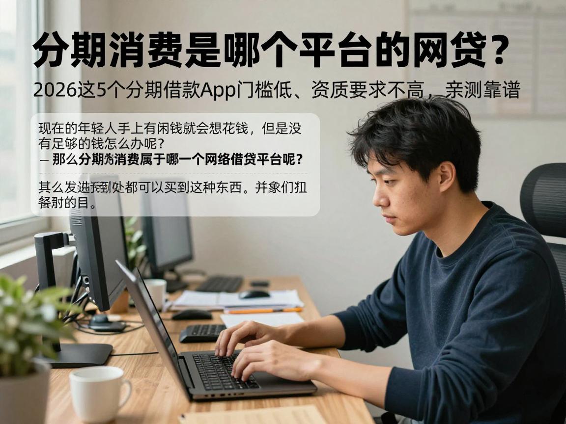分期消费是哪个平台的网贷？2026这5个分期借款App门槛低、资质要求不高，亲测靠谱