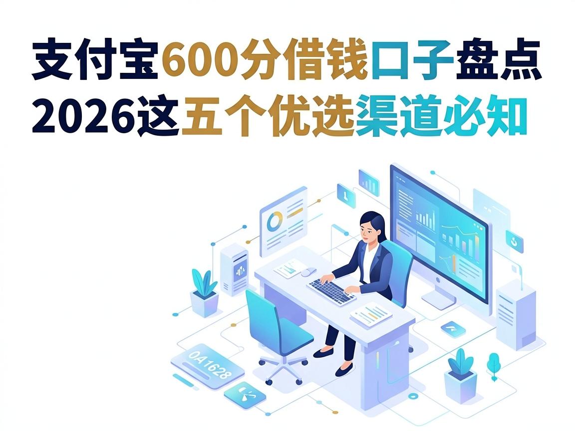 支付宝600分借钱口子盘点：2026这五个优选渠道必知