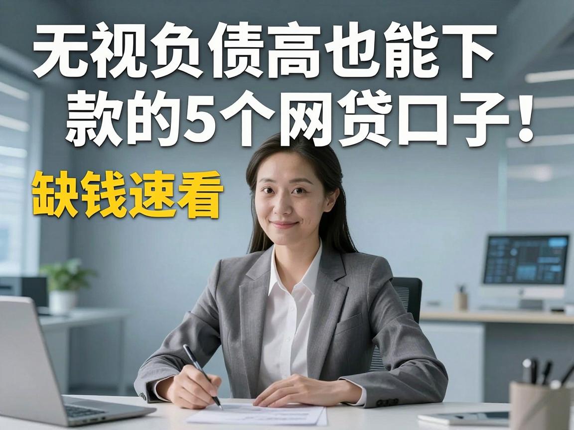 无视负债高也能下款的5个网贷口子，缺钱速看！
