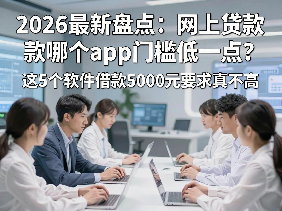 2026最新盘点:网上贷款哪个app门槛低一点?这5个软件借款5000元要求真不高!