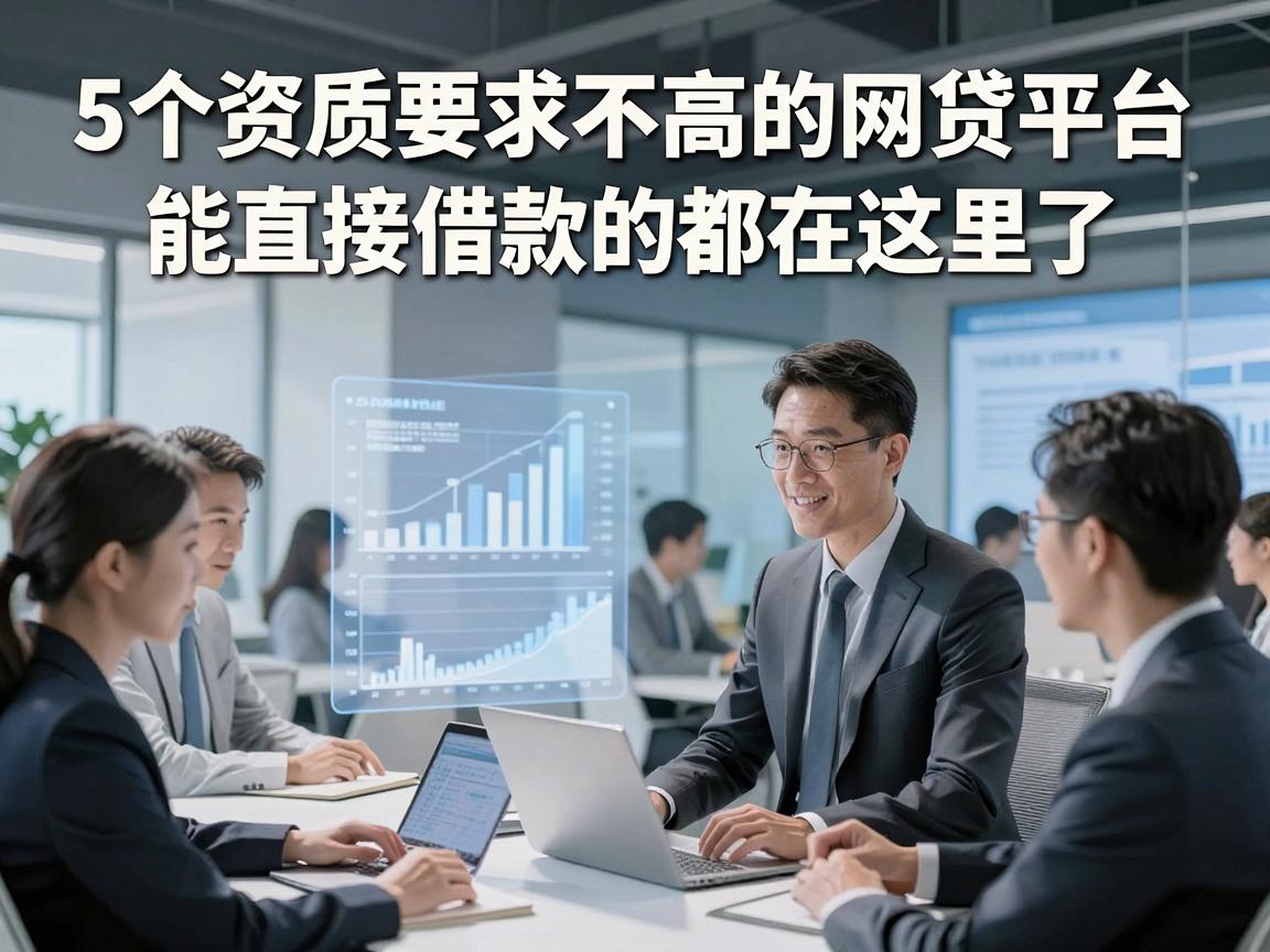 5个资质要求不高的网贷平台，能直接借款的都在这里了
