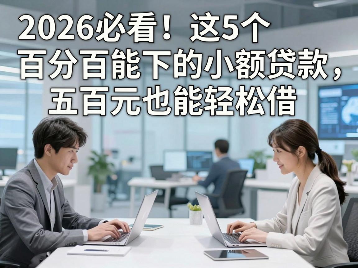 2026必看！这5个百分百能下的小额贷款，五百元也能轻松借