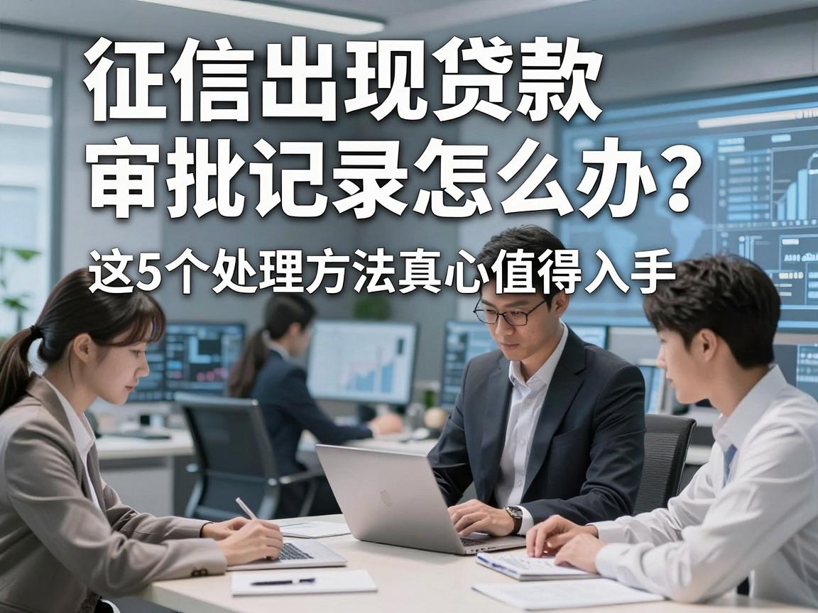 征信出现贷款审批记录怎么办?这5个处理方法真心值得入手,本篇细致分说!