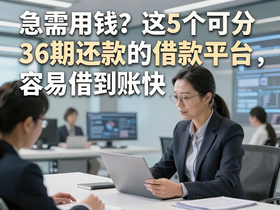 急需用钱?这5个可分36期还款的借款平台,容易借到账快!