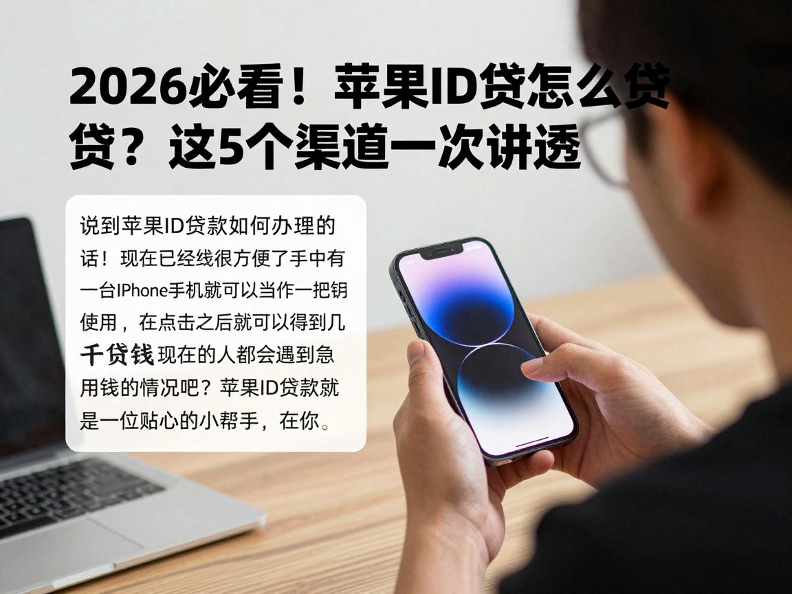 2026必看!苹果ID贷怎么贷呢?这5个渠道一次讲透!