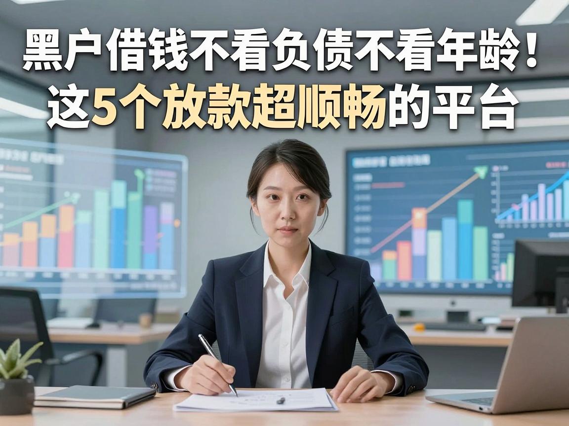黑户借钱不看负债不看年龄!这5个放款超顺畅的平台,对负债和年龄要求真不高