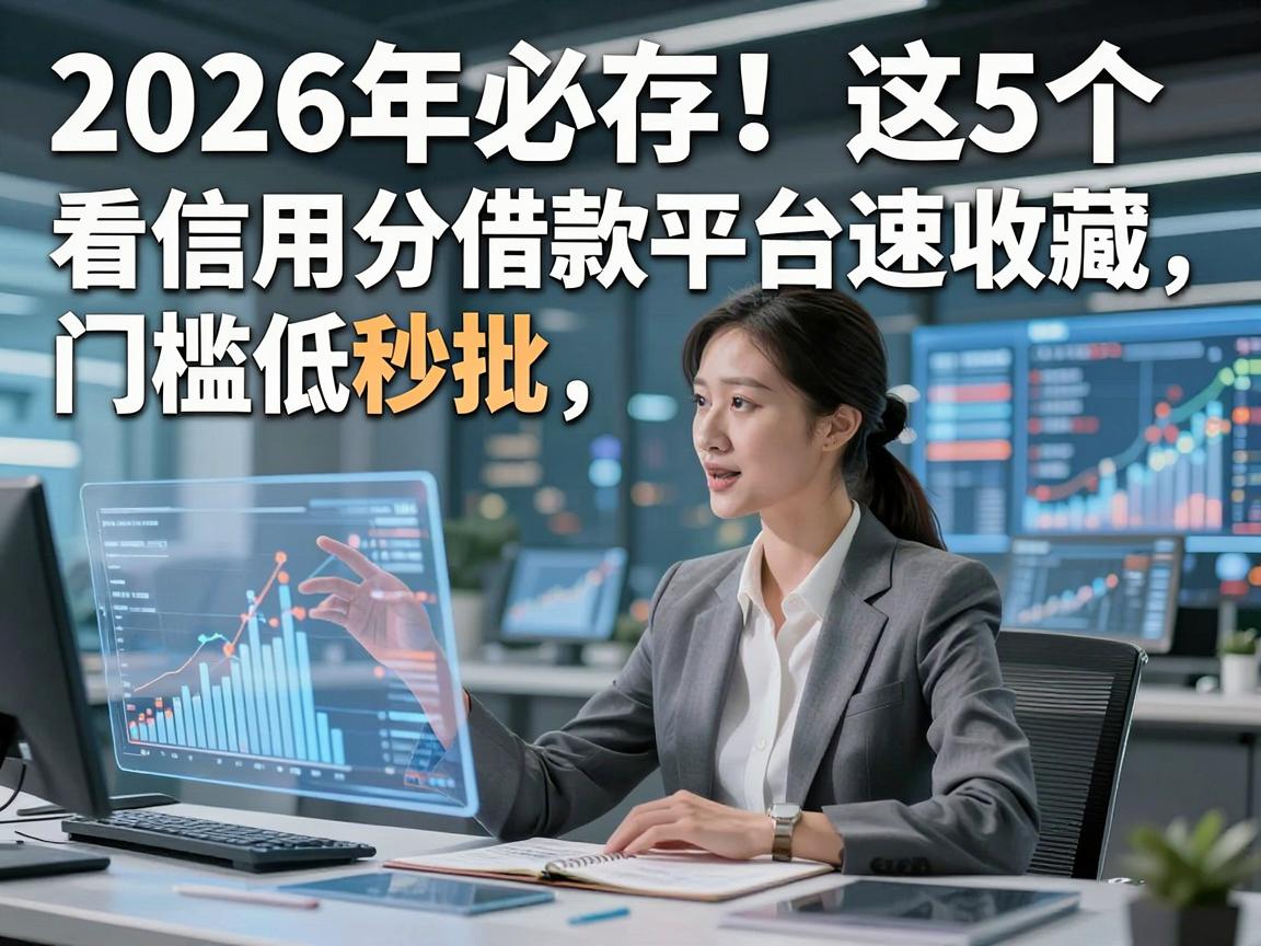 2026年必存!这5个看信用分借款平台门槛低秒批,速速收藏