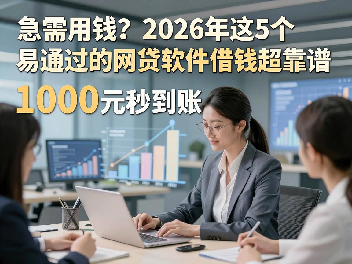 急需用钱?2026年这5个易通过的网贷软件借钱超靠谱,1000元秒到账!