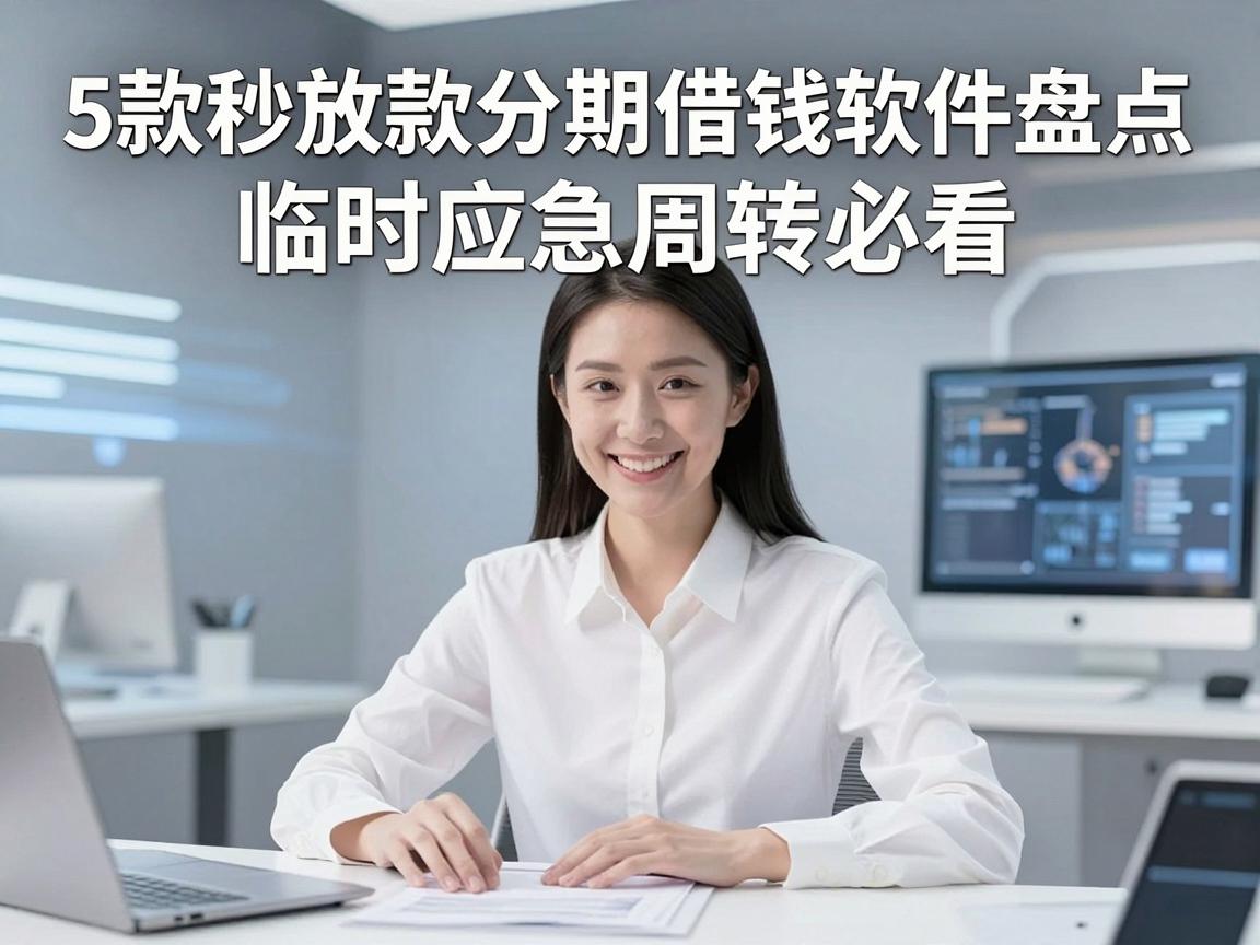 5款秒放款分期借钱软件盘点,临时应急周转必看!