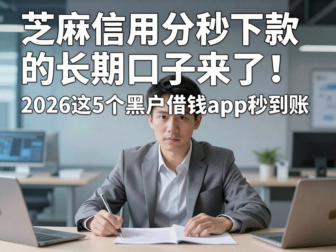 芝麻信用分秒下款的长期口子来了！2026这5个黑户借钱app秒到账