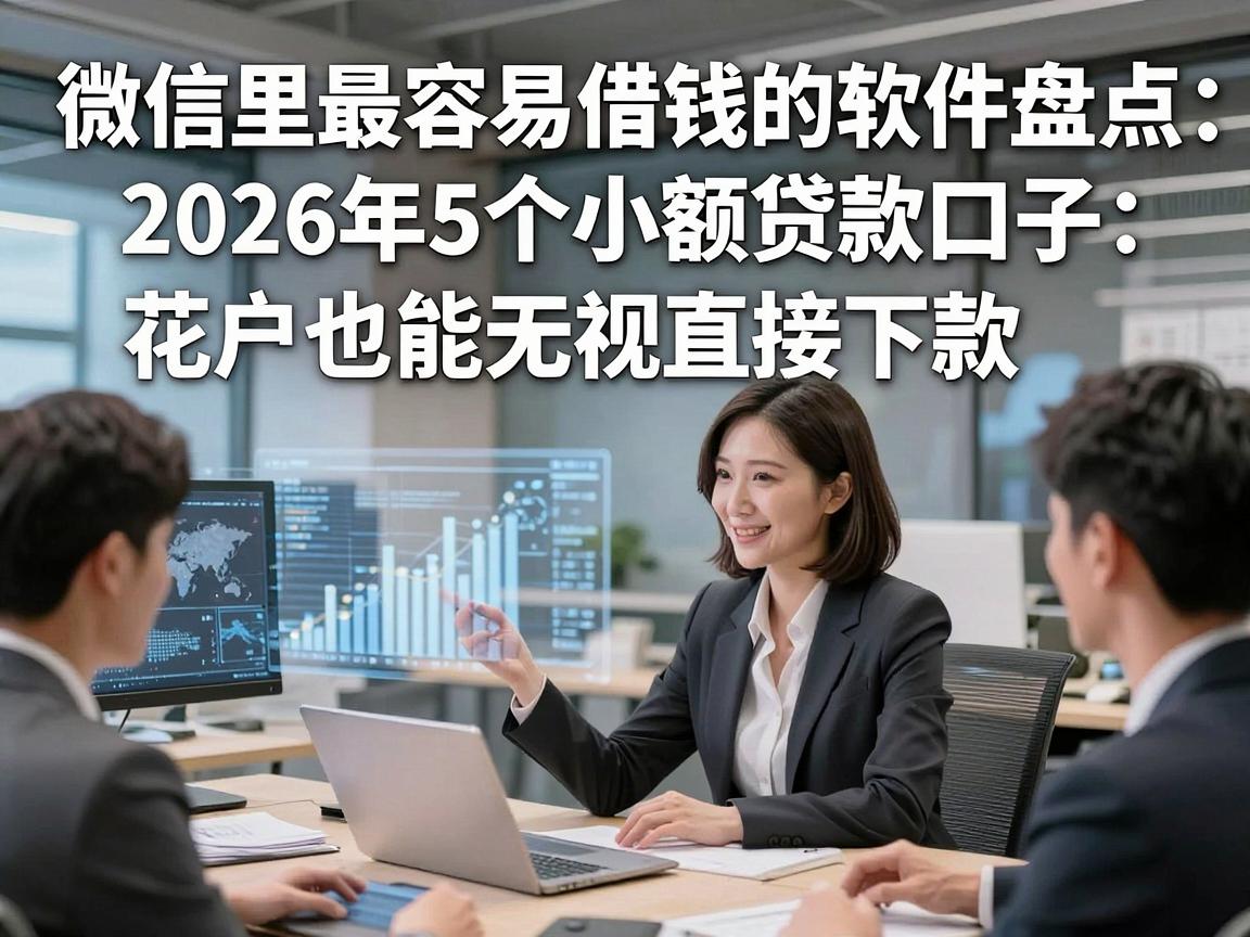 微信里最容易借钱的软件盘点:2026年5个小额贷款口子,花户也能无视直接下款