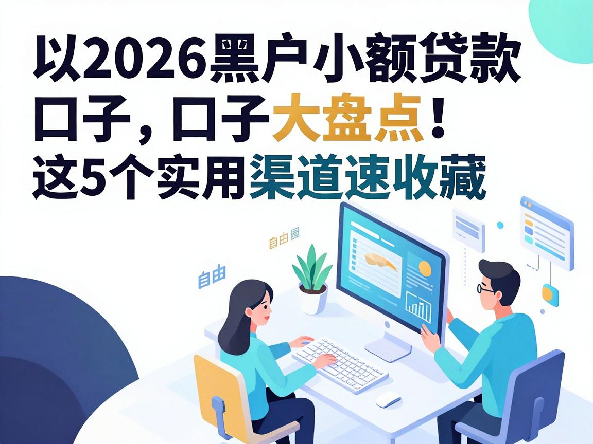 2026黑户小额贷款口子大盘点!这5个实用渠道速收藏