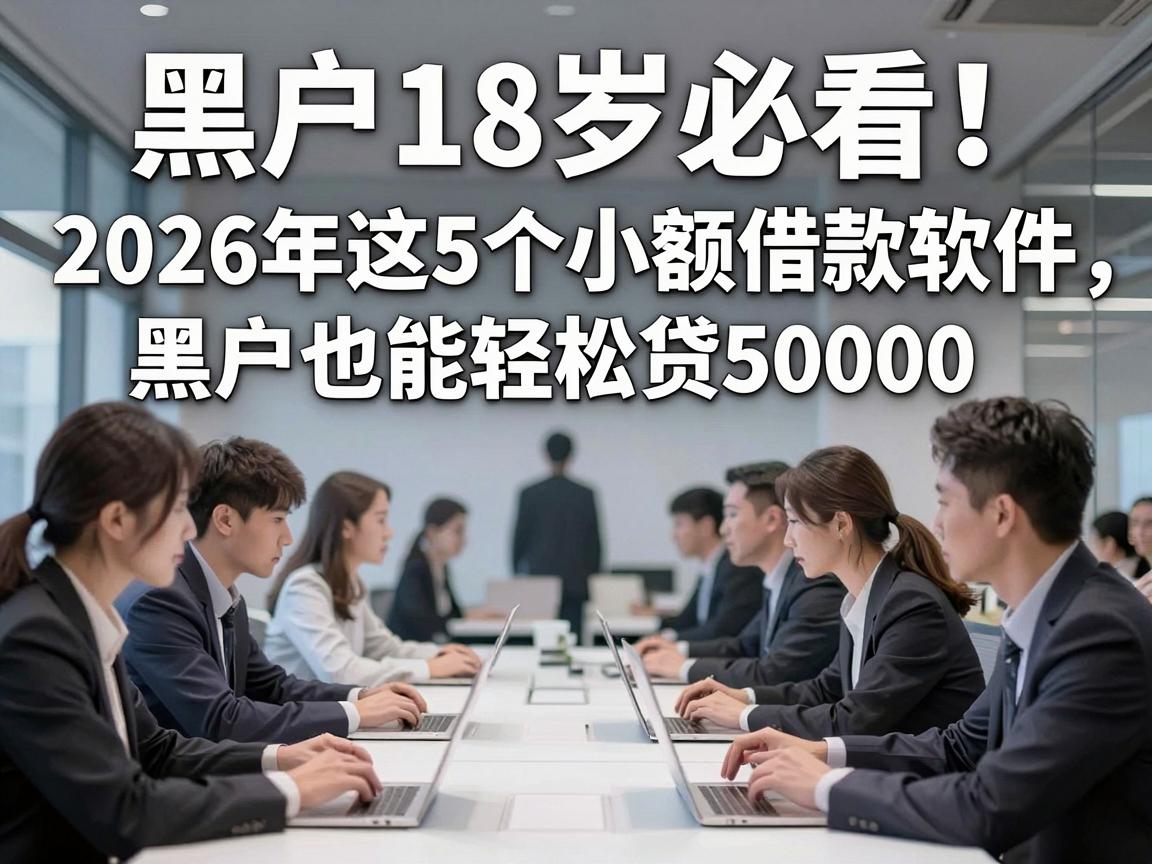 黑户18岁必看!2026年这5个小额借款软件,黑户也能轻松贷5000
