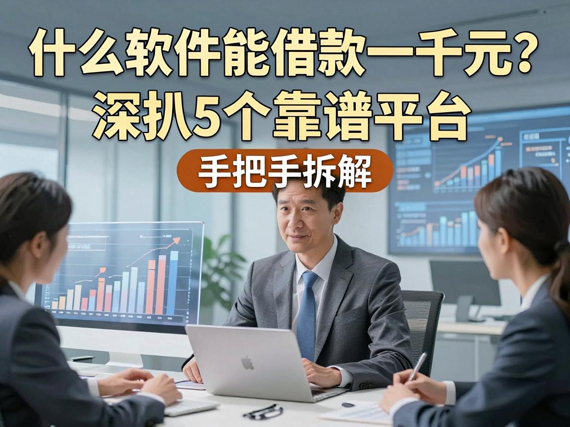 什么软件能借款一千元?深扒5个靠谱平台,手把手拆解!