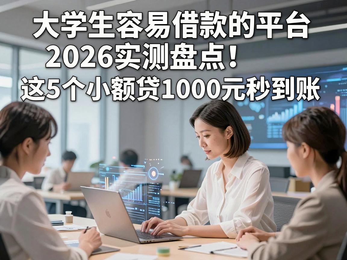 大学生容易借款的平台2026实测盘点!这5个小额贷1000元秒到账