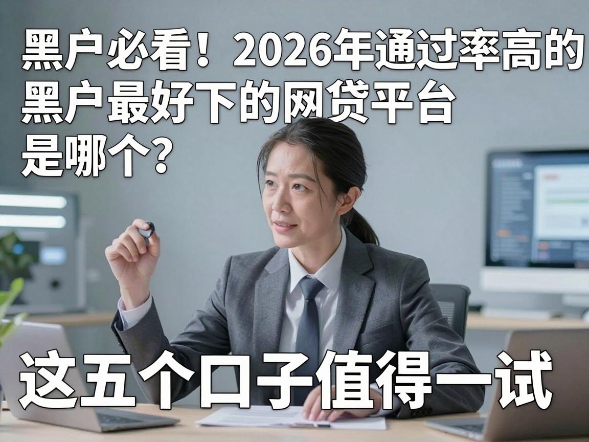 黑户必看!2026年通过率高的黑户最好下的网贷平台是哪个?这五个口子值得一试!
