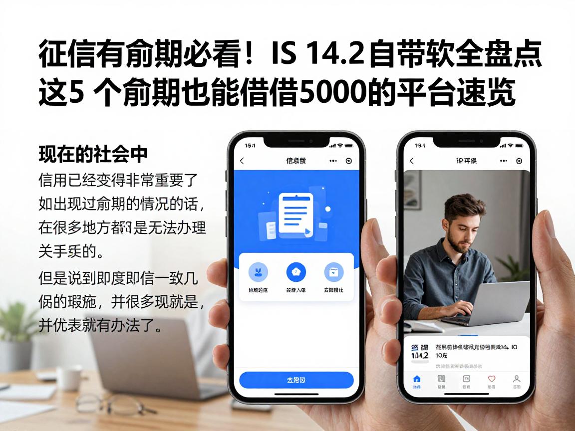征信有逾期必看!iOS 14.2 自带软件全盘点,这5个逾期也能借5000的平台速览