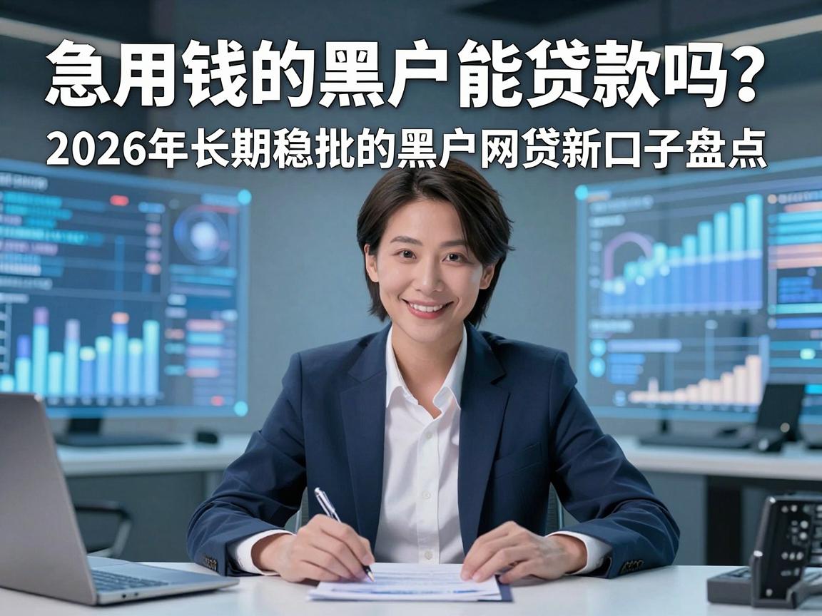 急用钱的黑户能贷款吗?2026年长期稳批的黑户网贷新口子盘点