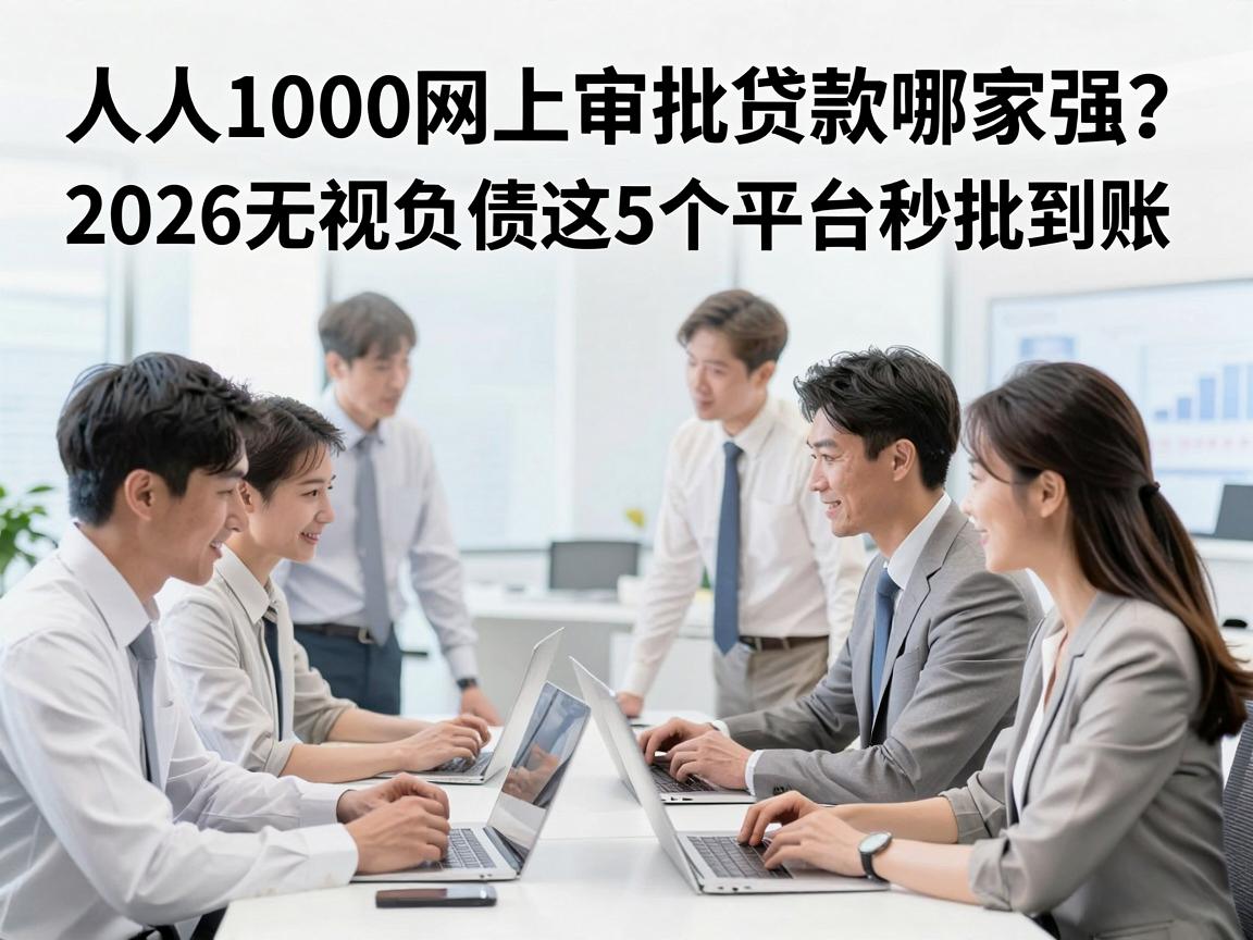 人人1000网上审批贷款哪家强?2026无视负债这5个平台秒批到账!