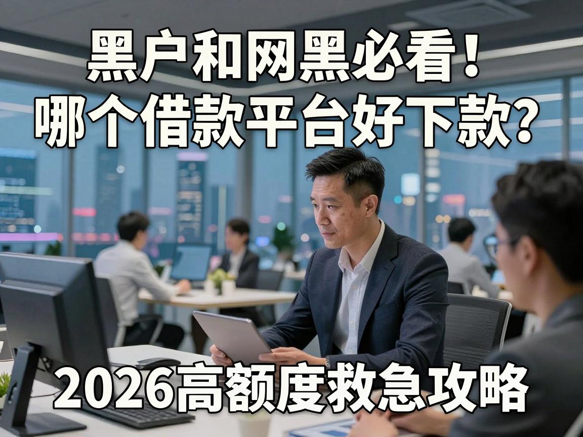 黑户和网黑必看！哪个借款平台好下款？2026高额度救急攻略