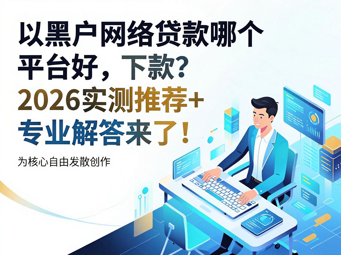黑户网络贷款哪个平台好下款？2026实测推荐+专业解答来了！