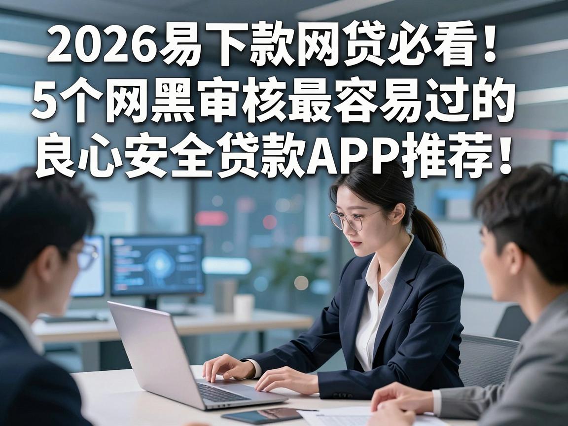 2026易下款网贷必看！5个网黑审核最容易过的良心安全贷款APP推荐