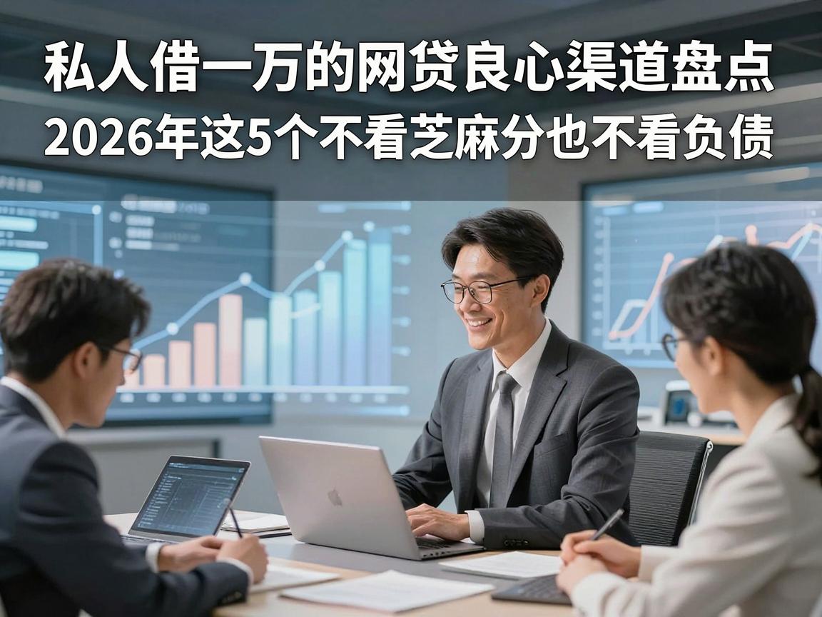 私人借一万的网贷良心渠道盘点，2026年这5个不看芝麻分也不看负债