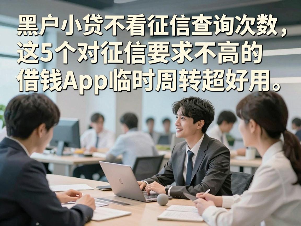 黑户小贷不看征信查询次数,这5个对征信要求不高的借钱App临时周转超好用