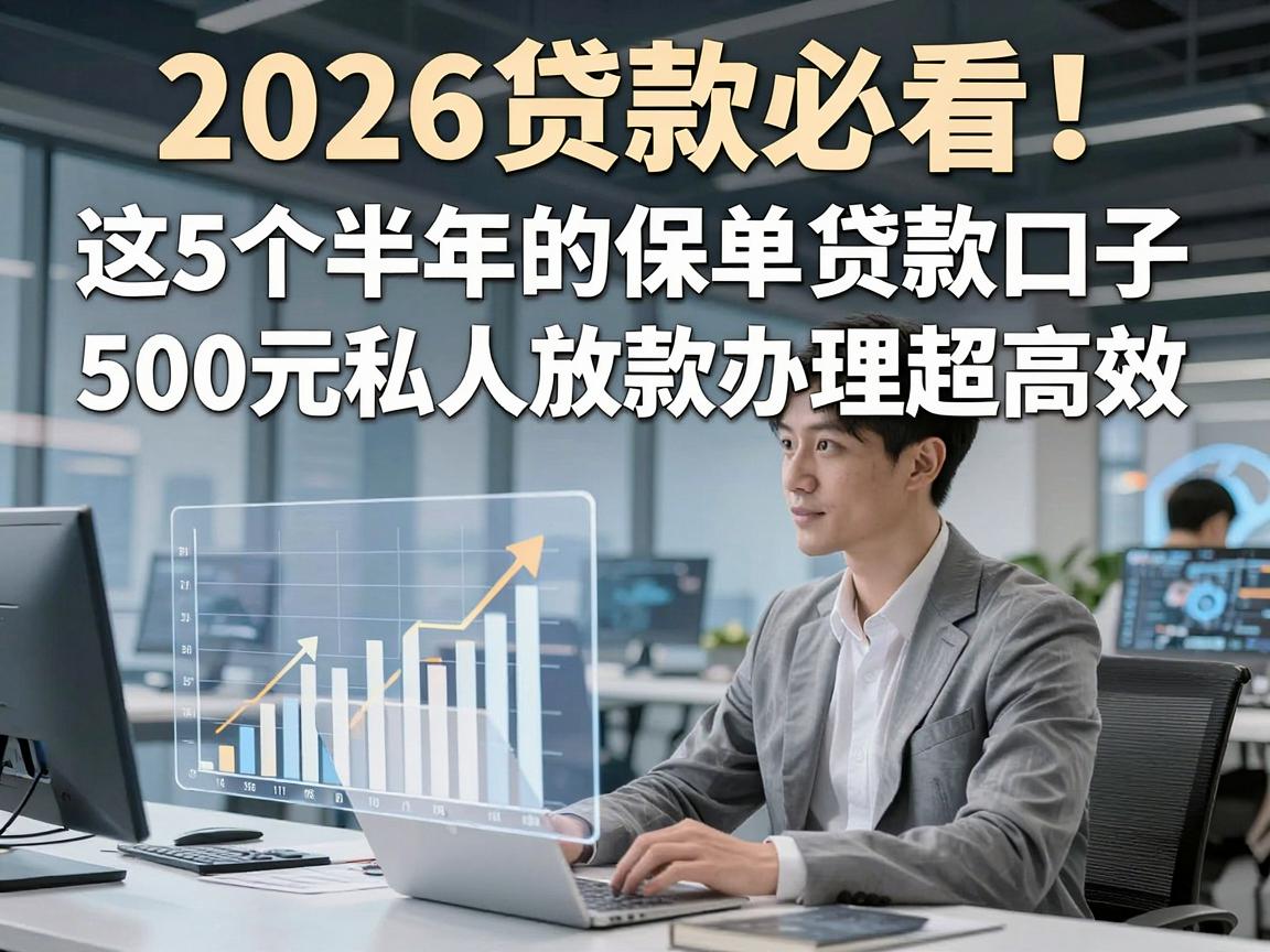 2026贷款必看!这5个半年的保单贷款口子,500元私人放款办理超高效