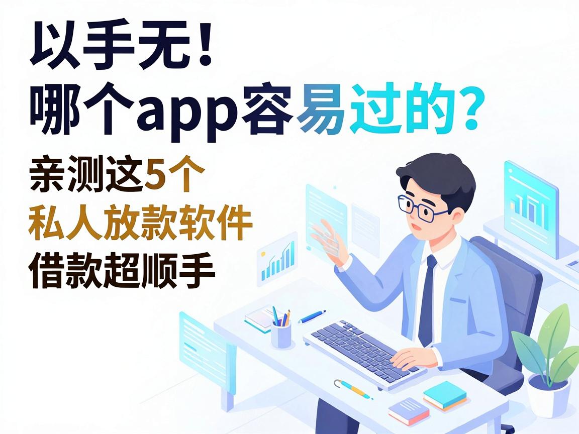 手无！哪个app容易过的？亲测这5个私人放款软件借款超顺手