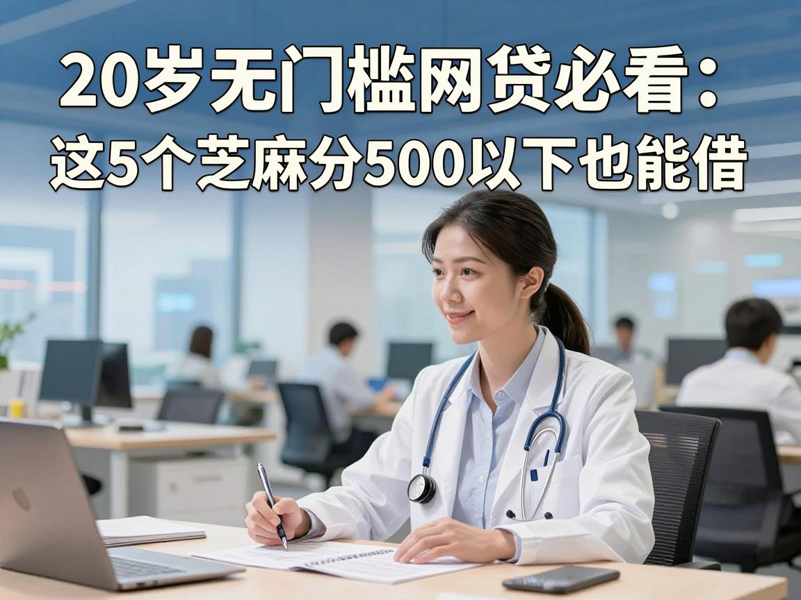 20岁无门槛网贷必看:这5个芝麻分500以下也能借