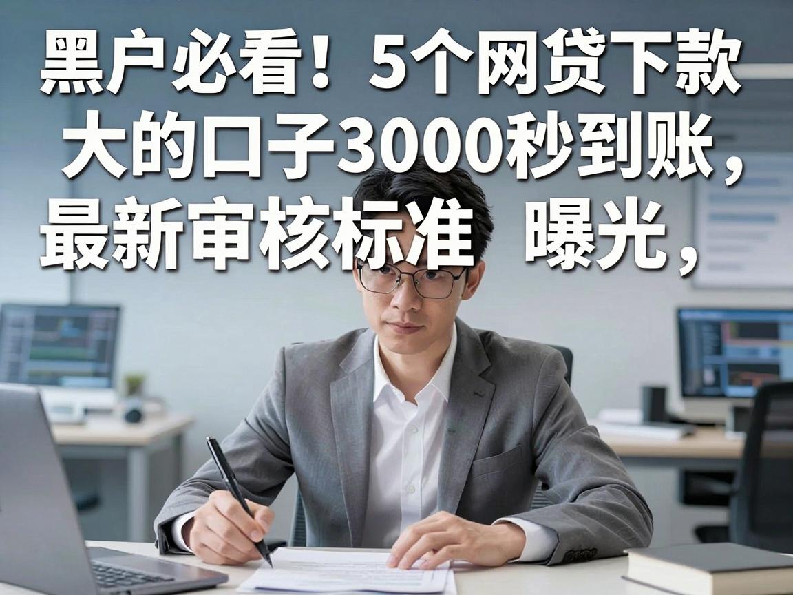 黑户必看!5个网贷下款大的口子3000秒到账,最新审核标准曝光