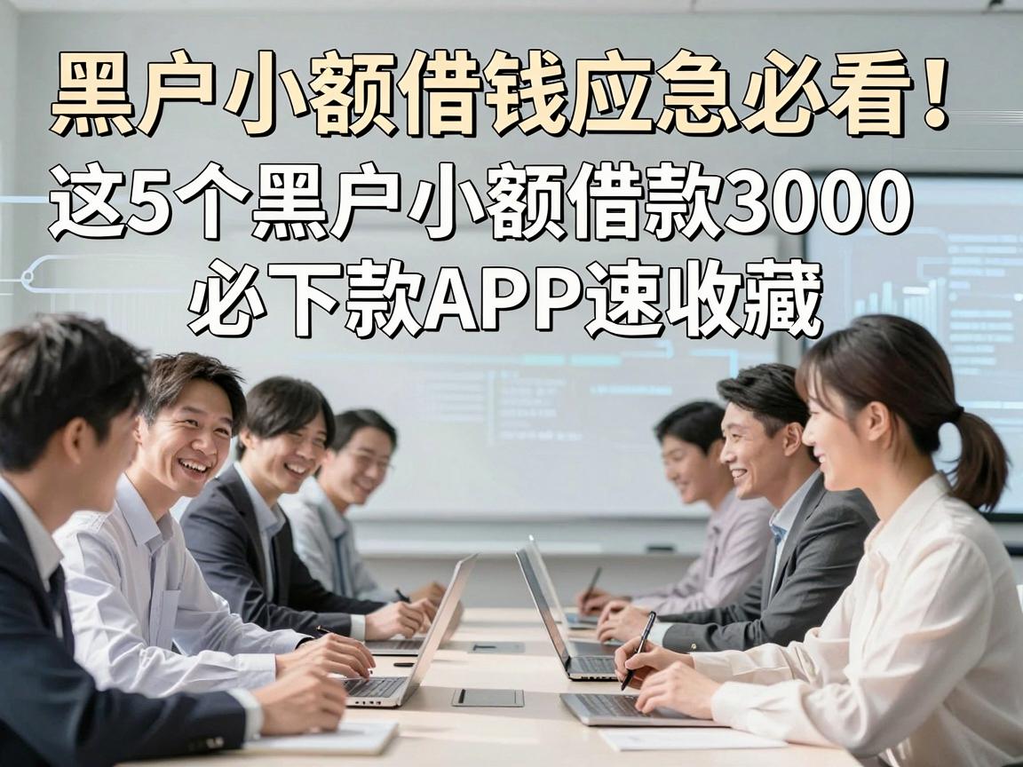 黑户小额借钱应急必看！这5个黑户小额借款3000必下款APP速收藏