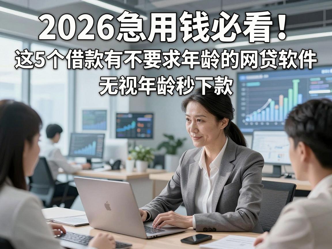 2026急用钱必看!这5个借款有不要求年龄的网贷软件,无视年龄秒下款!
