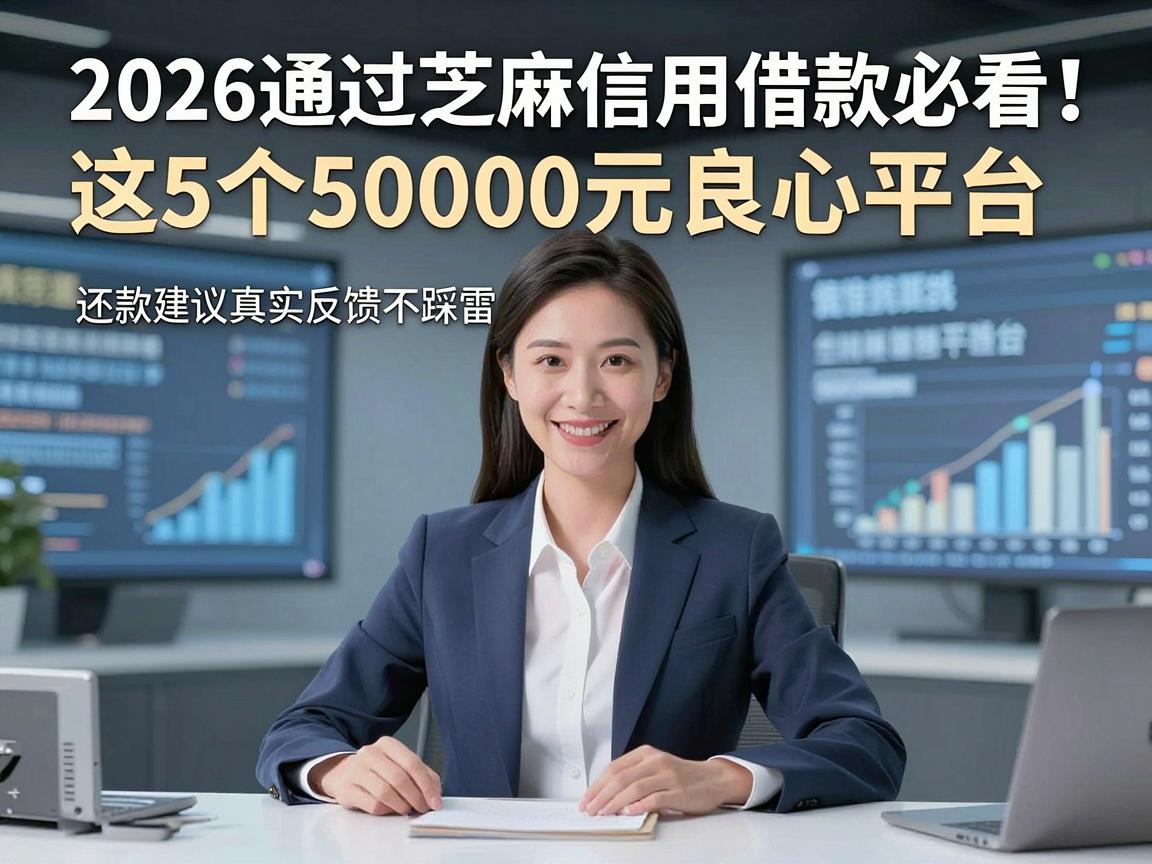 2026通过芝麻信用借款必看!这5个50000元良心平台,还款建议真实反馈不踩雷