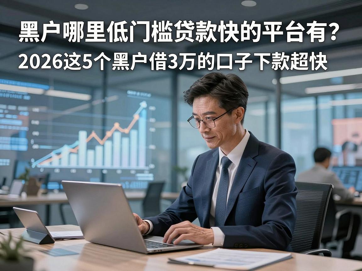 黑户哪里低门槛贷款快的平台有?2026这5个黑户借3万的口子下款超快