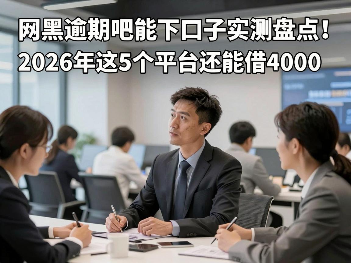 网黑逾期吧能下口子实测盘点!2026年这5个平台还能借4000