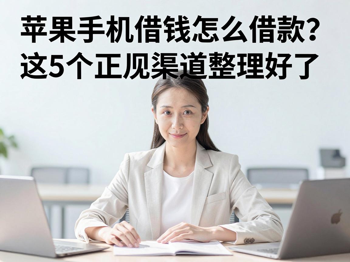 苹果手机借钱怎么借款?这5个正规渠道整理好了,速看!