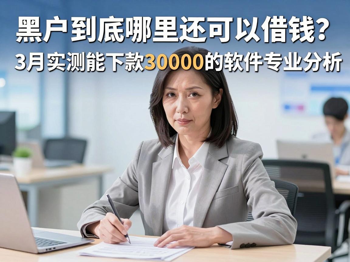 黑户到底哪里还可以借钱?3月实测能下款30000的软件专业分析