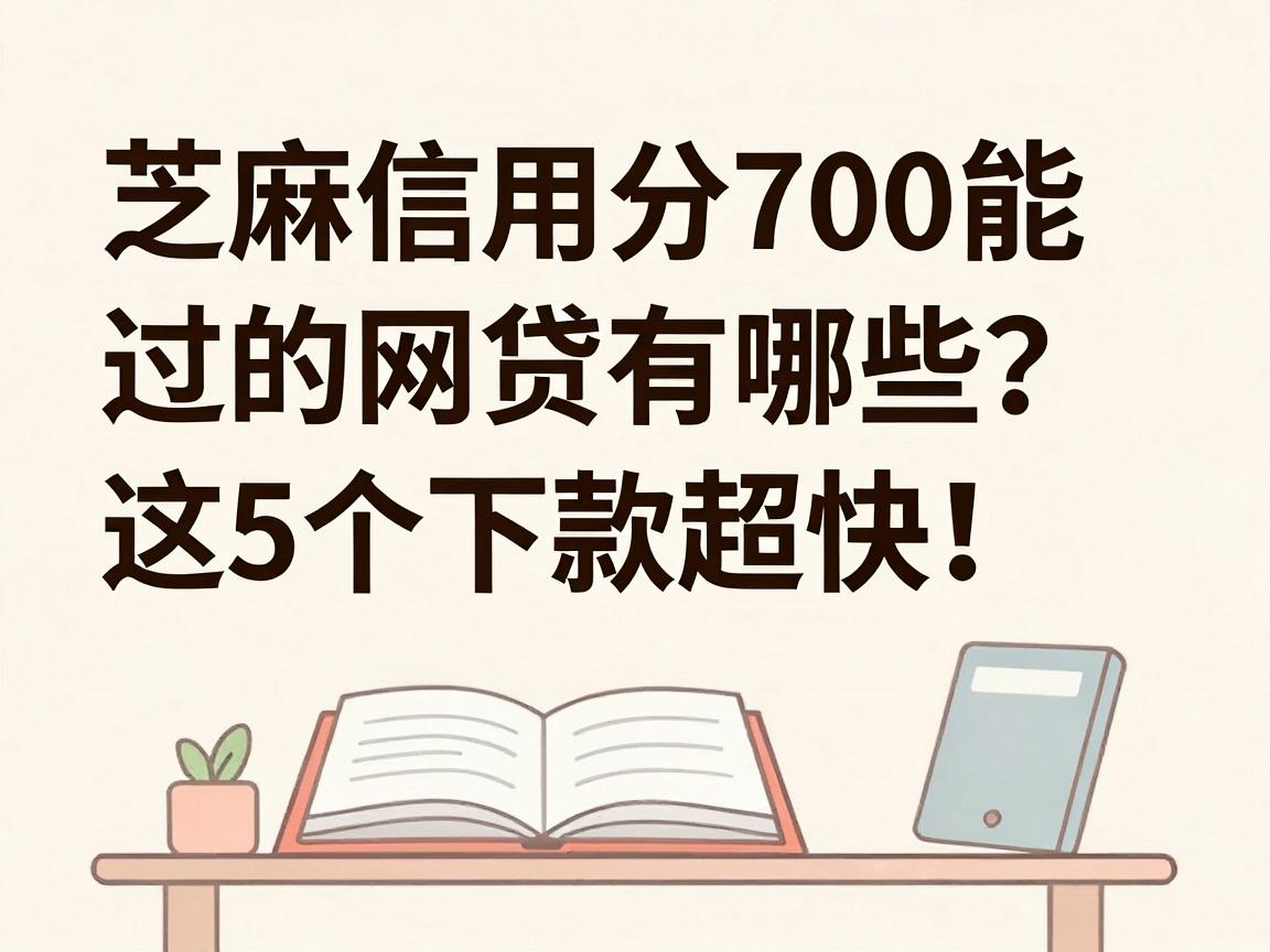 芝麻信用分700能过的网贷有哪些?这5个下款超快!