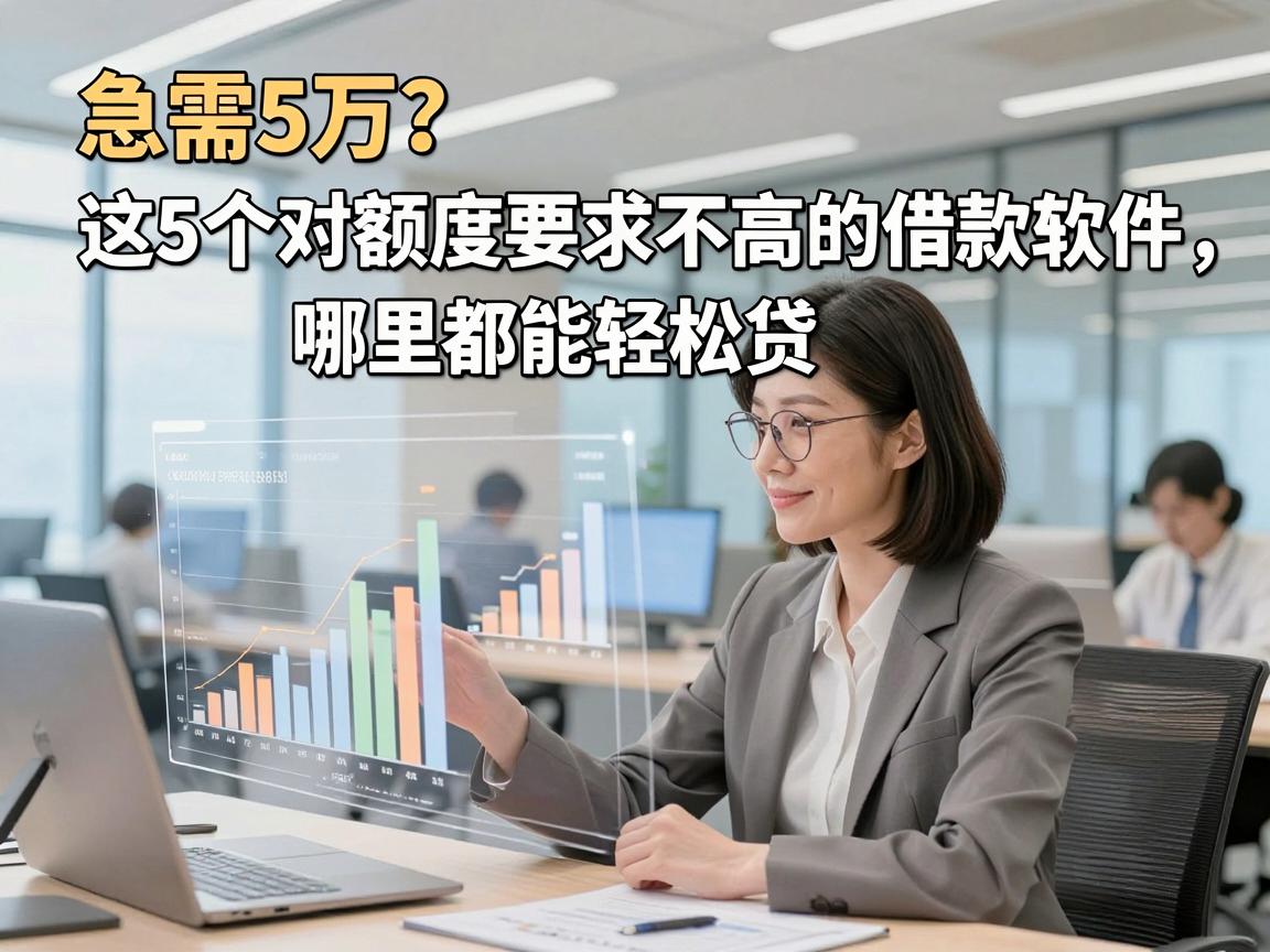 急需5万?这5个对额度要求不高的借款软件,哪里都能轻松贷!