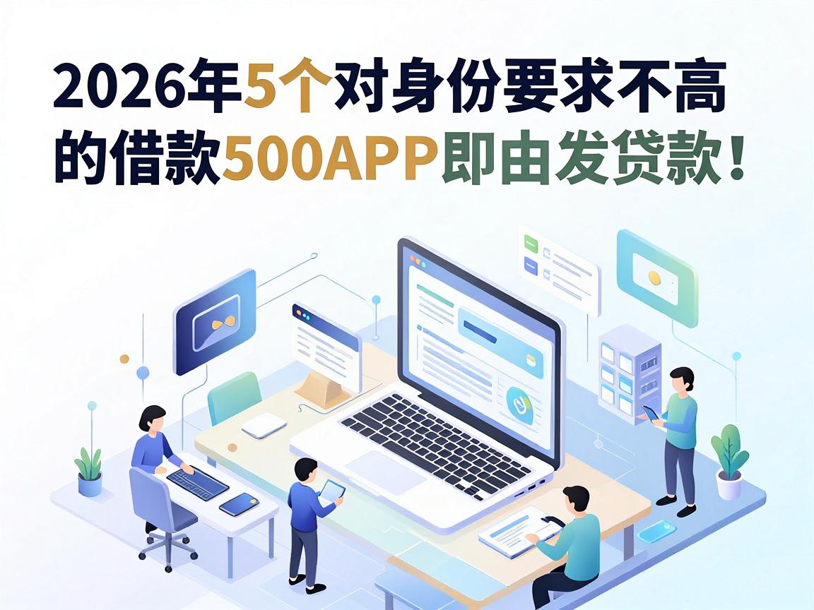 无需信用卡,凭身份证即可贷款!2026年5个对身份要求不高的借款500APP推荐