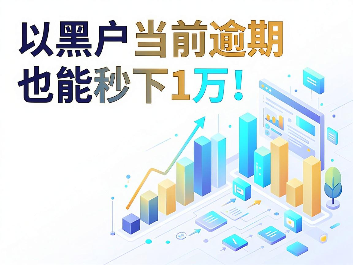 黑户当前逾期也能秒下1万!6月盘点这5个征信差必过的贷款平台
