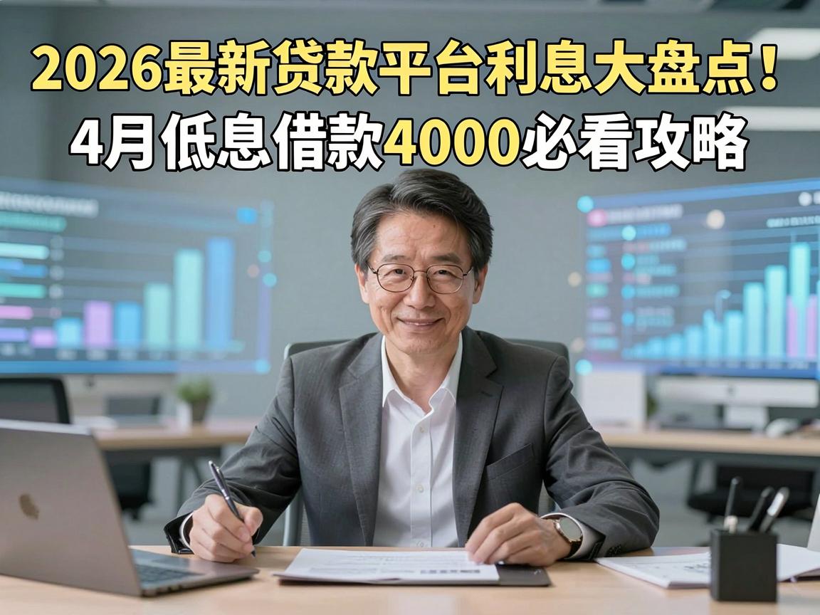 2026最新贷款平台利息大盘点!4月低息借款4000必看攻略