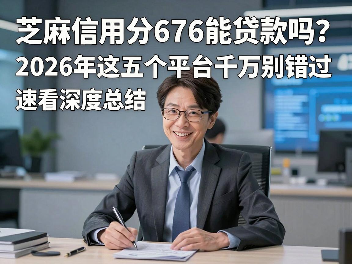 芝麻信用分676能贷款吗?2026年这五个平台千万别错过,速看深度总结!