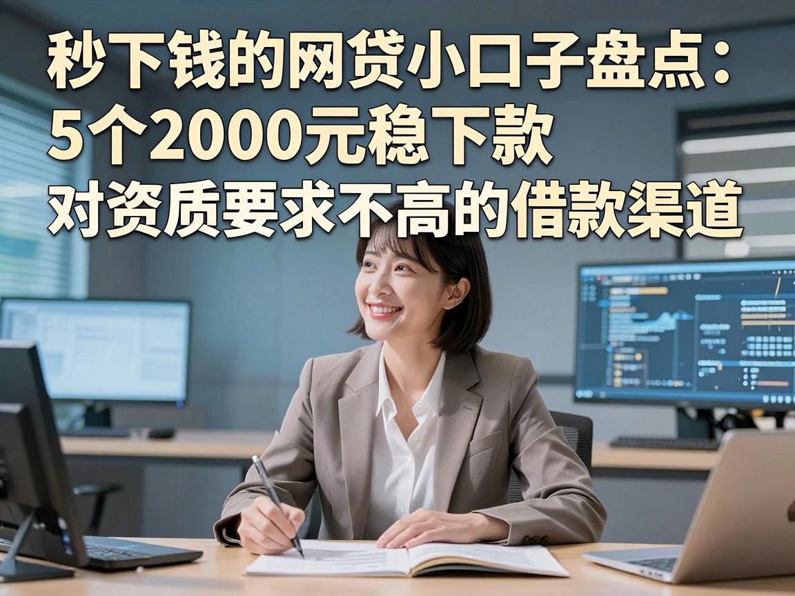秒下钱的网贷小口子盘点：5个2000元稳下款、对资质要求不高的借款渠道