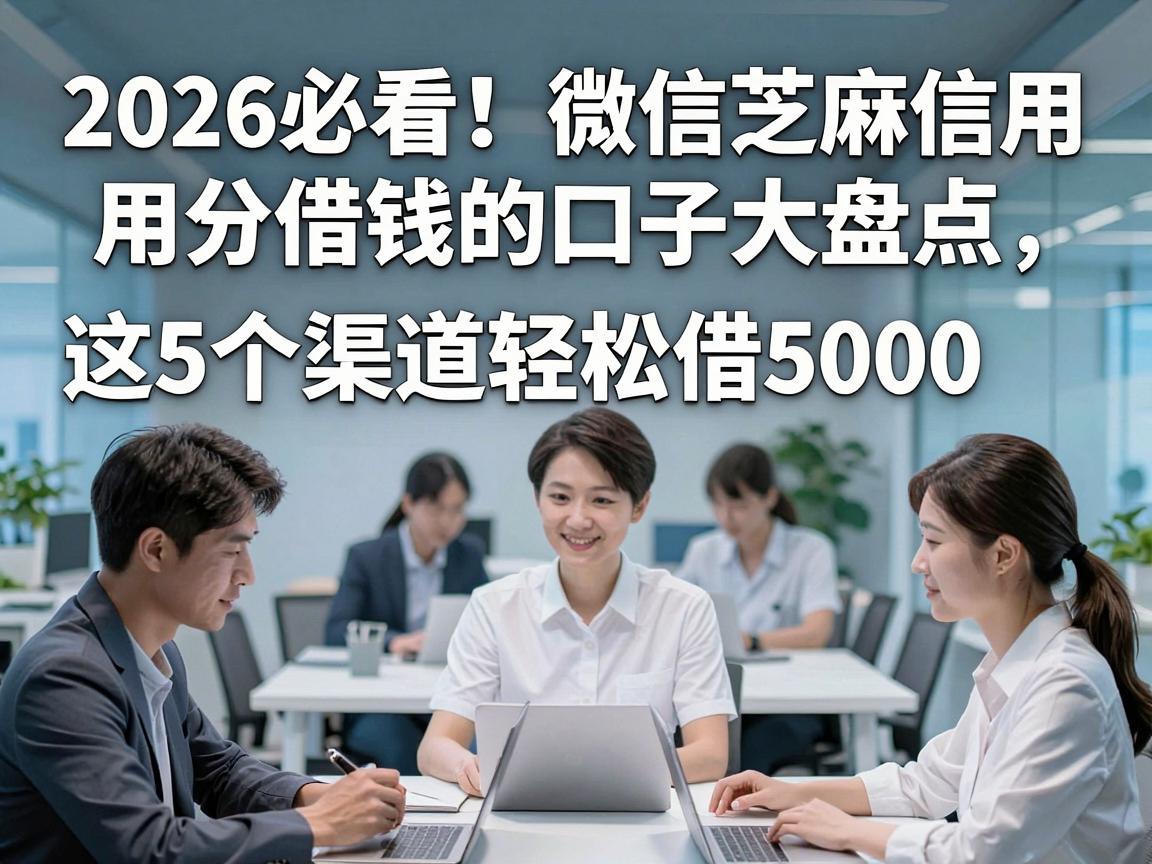 2026必看!微信芝麻信用分借钱的口子大盘点,这5个渠道轻松借5000